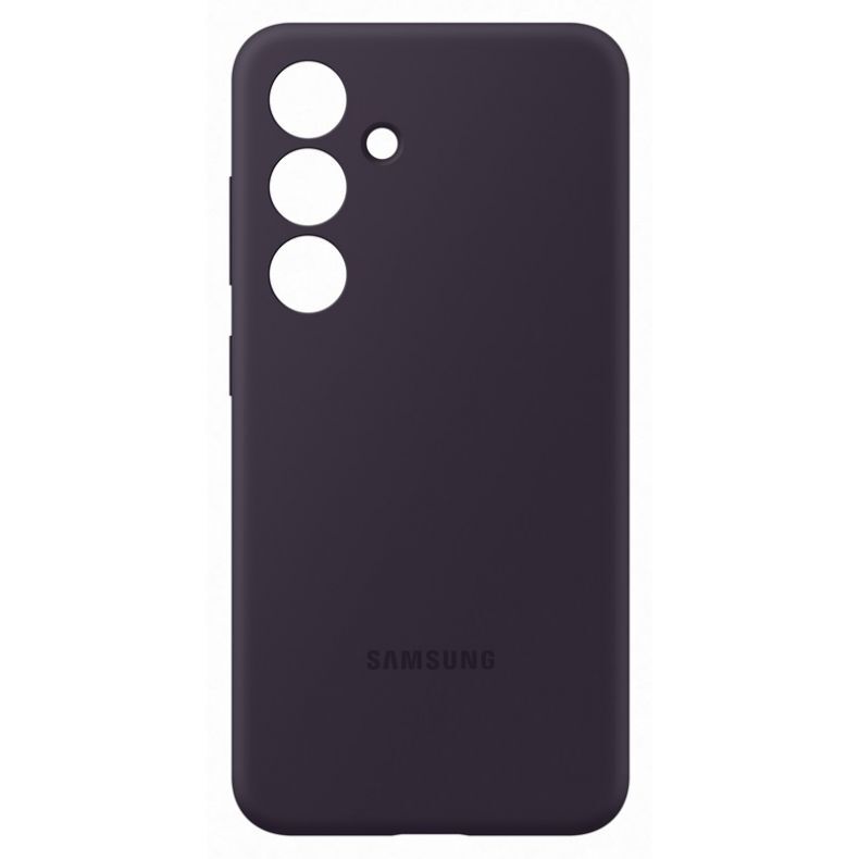 SAMSUNG Galaxy S24 silikoninis dėklas tamsiai violetinis