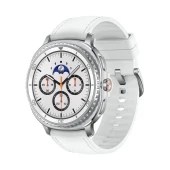 Samsung Watch8 classic, esim, baltas, 1 nuotrauka.