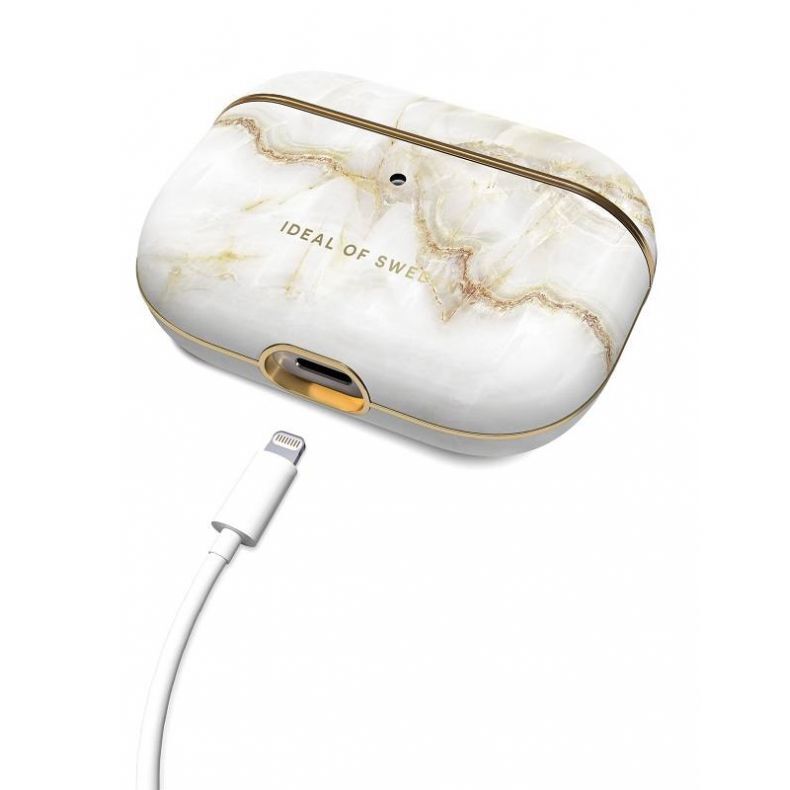 IDEAL OF SWEDEN AirPods Pro dėklas Golden Pearl Marble