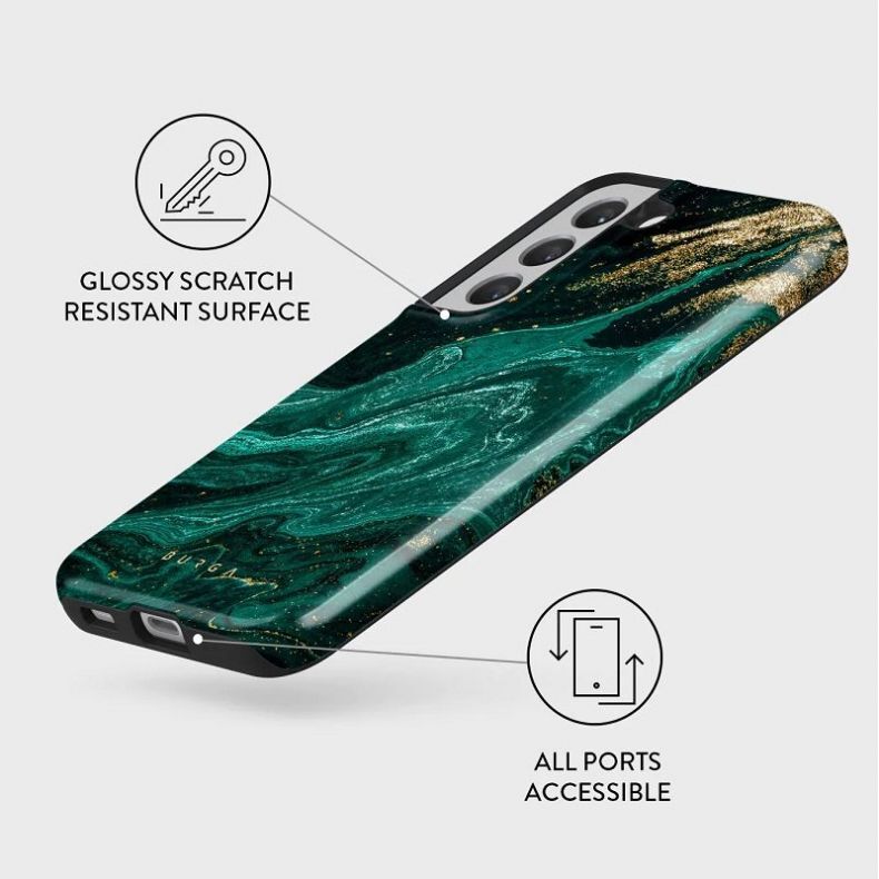 BURGA Tough dėklas Samsung Galaxy S22 Emerald Pool 