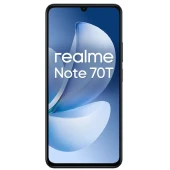 Realme Note 70T ismanusis telefonas, 256GB, juodas, 1 nuotrauka