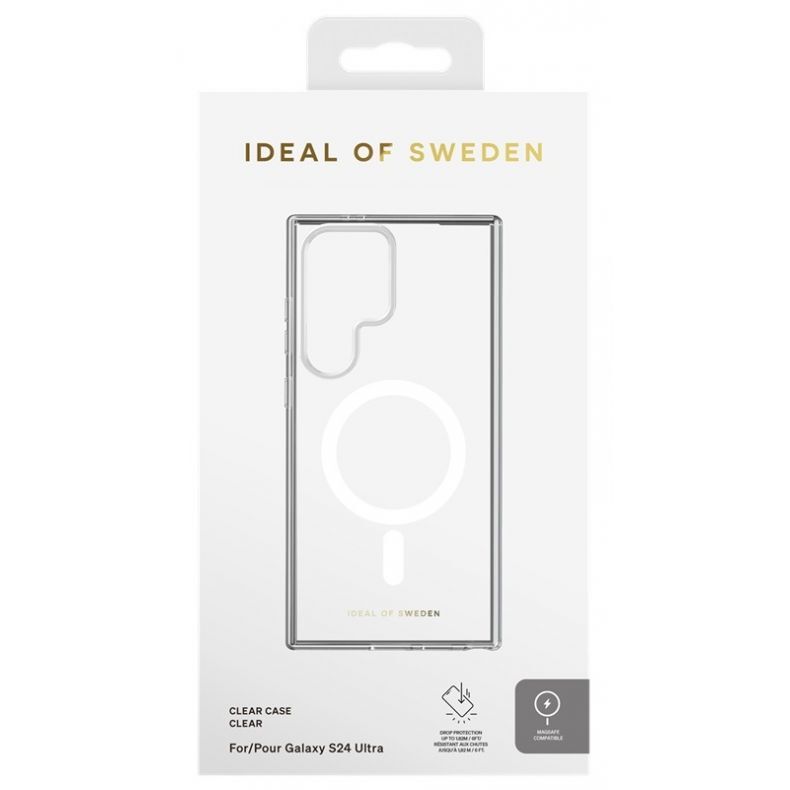 IDEAL OF SWEDEN Clear MagSafe dėklas Samsung Galaxy S24 Ultra