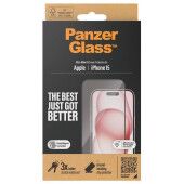 PANZERGLASS grūdintas apsauginis stikliukas iPhone 15