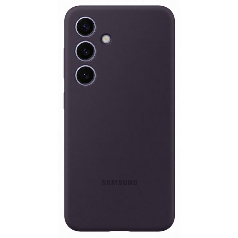 SAMSUNG Galaxy S24+ silikoninis dėklas tamsiai violetinis