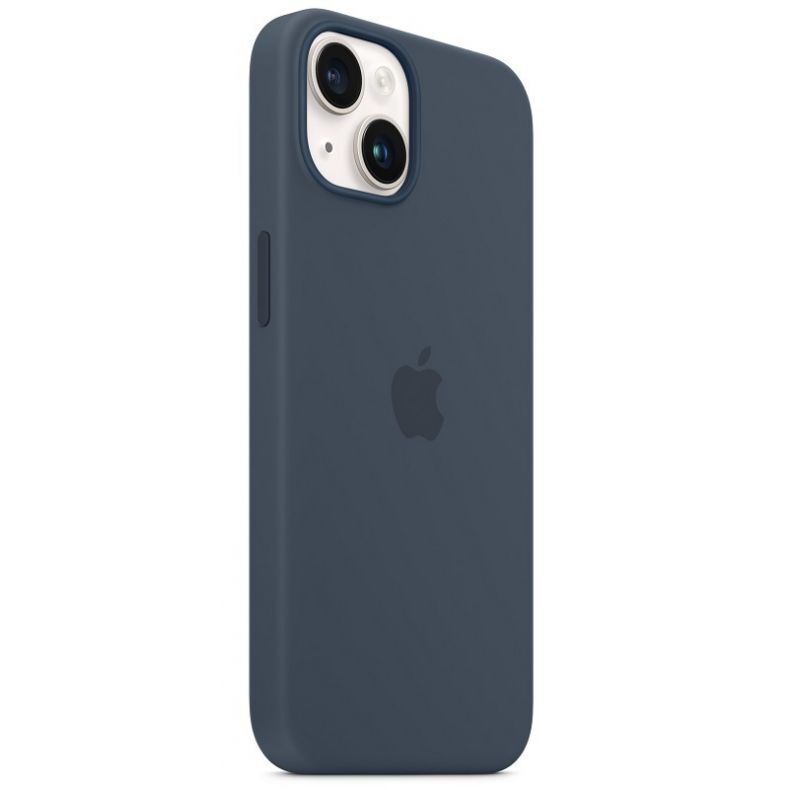 APPLE iPhone 14 silikoninis dėklas su MagSafe, šonu