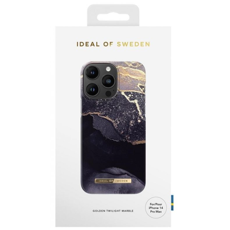 IDEAL OF SWEDEN dėklas iPhone 14 Pro Max Golden Twilight MarbleIDEAL OF SWEDEN dėklas iPhone 14 Pro 