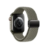 Techprotect Apple Watch 44 45 46 49 mm Nylonmag dirželis, alyvuogių, 1 nuotrauka