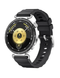 Huawei GT6 41mm, sidabrinis su juoda apyranke