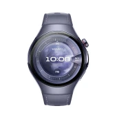 Huawei Watch 5 išmanusis laikrodis. 46mm. violetinė odinė apyrankė, 1 nuotrauka