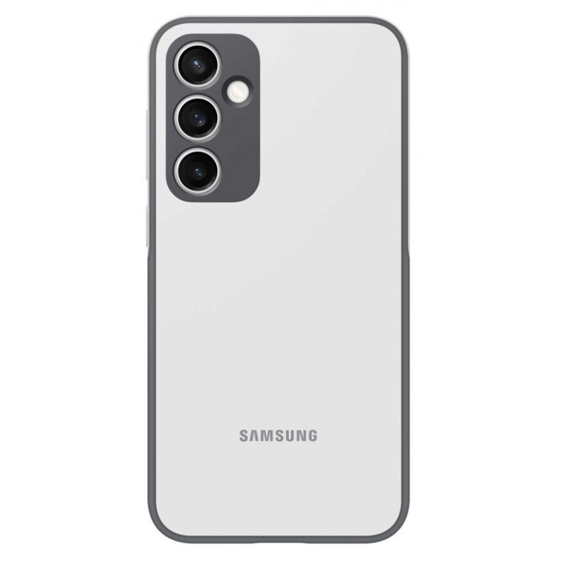 SAMSUNG Galaxy S23 FE silikoninis dėklas šviesiai pilkas.