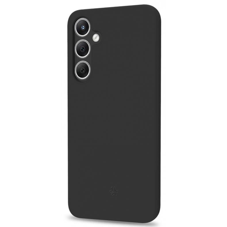Celly Samsung Galaxy A35 Cromo silikoninis dėklas juodas, 2 nuotrauka