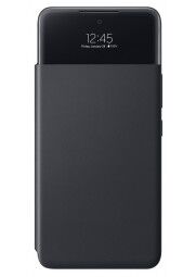 Galaxy A53 originalus atverčiamas dėklas juodas