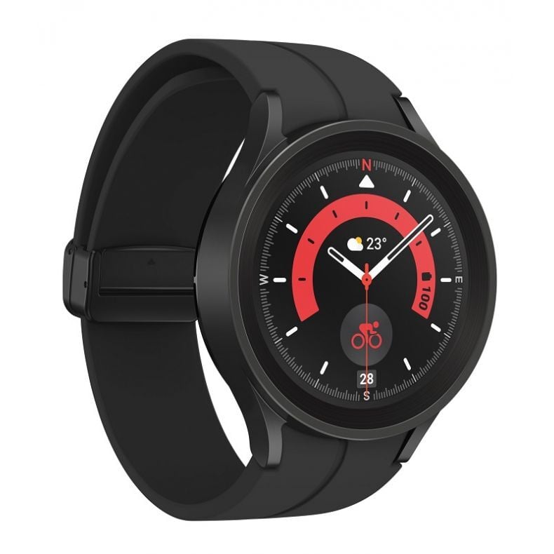 Samsung Galaxy Watch5 Pro e-sim Black Titianium is priekio 30 kampu