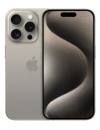 Apple iPhone 15 Pro išmanusis telefonas Natural Titanium (natūralus titanas) 256 GB, 1 nuotrauka