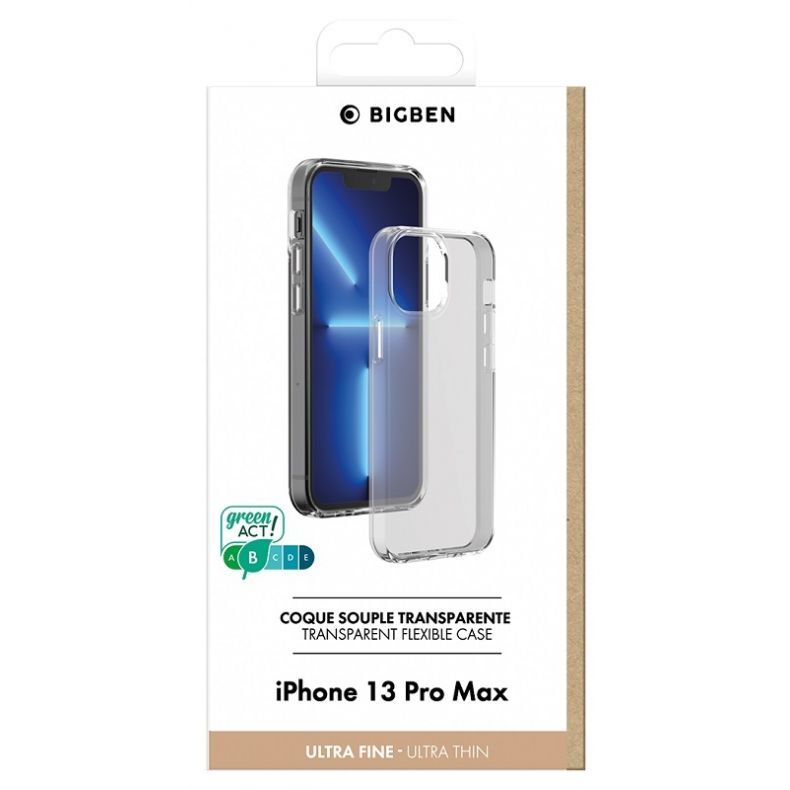 iPhone 13 Pro Max silikoninis skaidrus dėklas