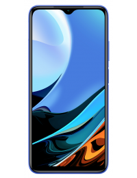 Xiaomi redmi 9t 128Gb mėlynas priekis