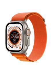 Apple_Watch_Ultra_Cellular_49mm_Titanium_Orange_Alpine_Loop_34FR_Screen__USEN