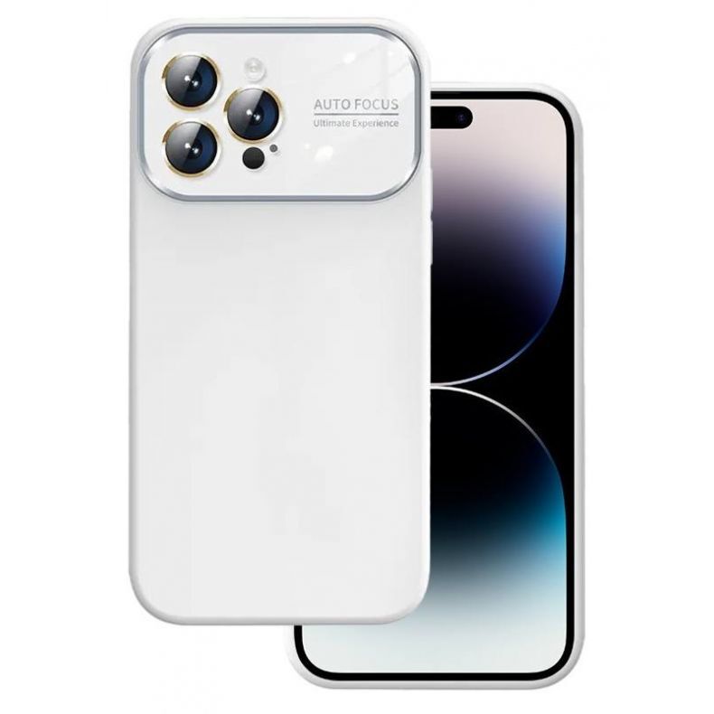 SMART iPhone 12 silikoninis Lens dėklas
