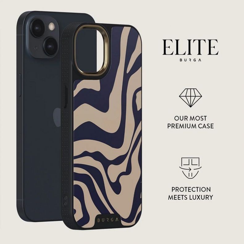 BURGA Elite Gold dėklas iPhone 14 Plus Vigilant