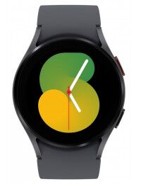 Samsung Galaxy Watch5 40mm grafito spalvos iš priekio