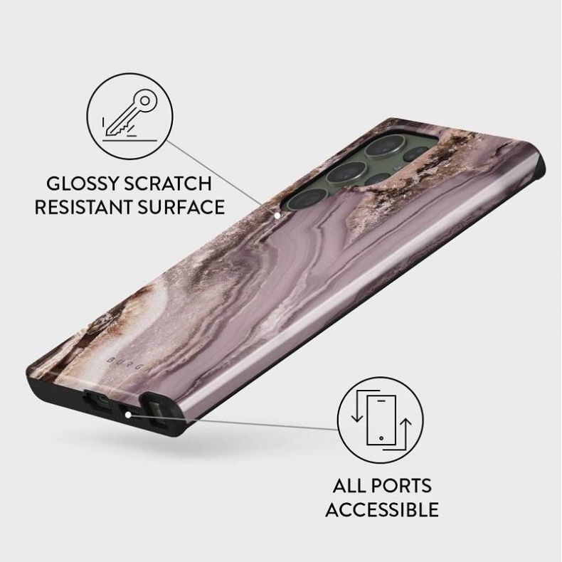 BURGA Tough dėklas Samsung Galaxy S23 Ultra Golden Taupe
