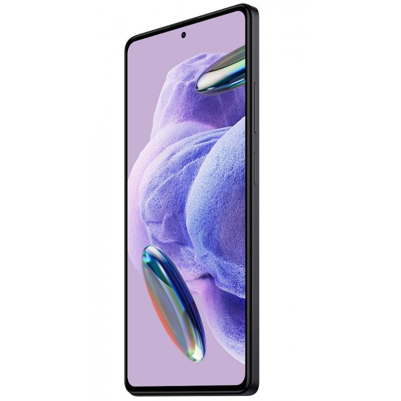 Xiaomi Note 12 Pro plus juodos spalvos ekranas 45 kampu desine puse