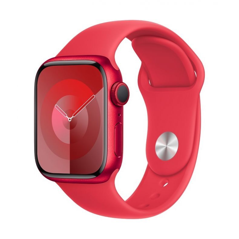 Apple Watch Series 9 GPS 41mm išmanusis laikrodis Red (raudonas), 1 nuotrauka