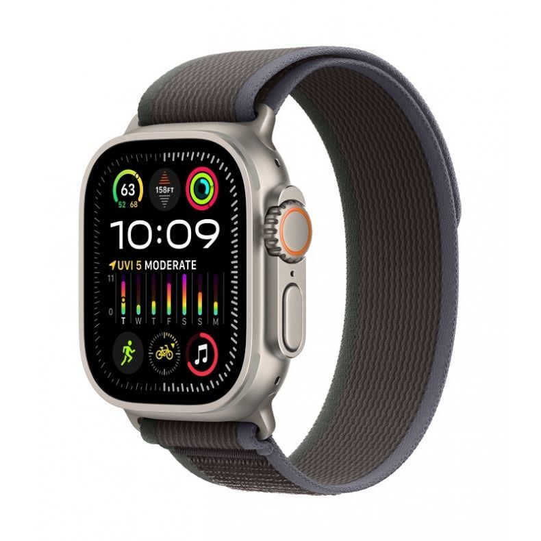 APPLE Watch Ultra 2 GPS + Cellular, 49mm Titanium Case with Trail Loop - S/M