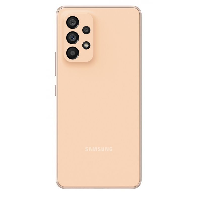 Samsung A53 5G persiku spalva nugarele