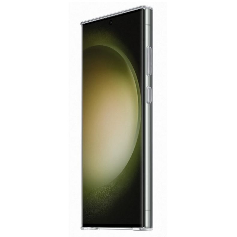 SAMSUNG Galaxy S23 Ultra skaidrus silikoninis dėklas