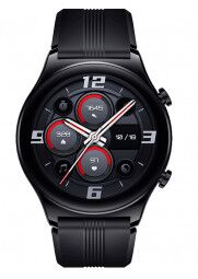  honor-watch-gs3-juodos spalvos su silikonine apyranke