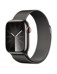 APPLE Watch Series 9 GPS + Cellular 45mm Graphite Stainless Steel Case with Graphite Mil