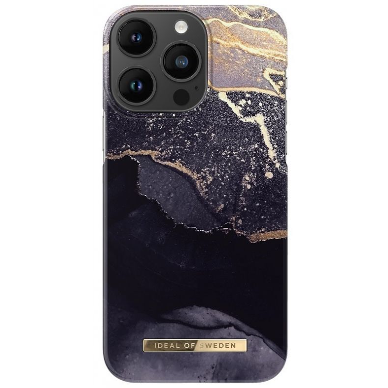 IDEAL OF SWEDEN dėklas iPhone 14 Pro Max Golden Twilight Marble