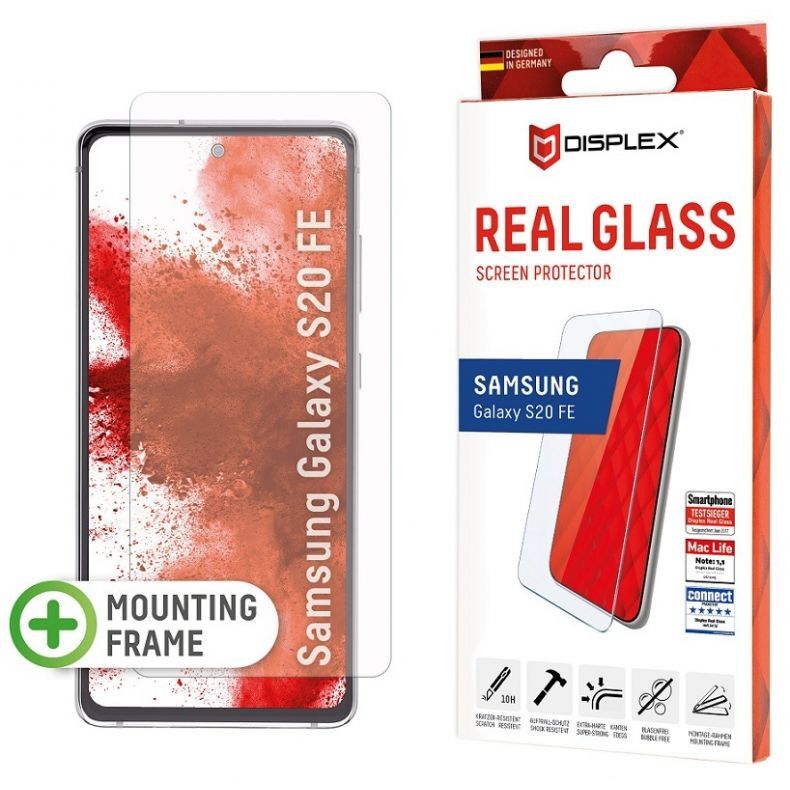 DISPLEX Real Glass grūdintas apsauginis stikliukas Samsung Galaxy S20 FE