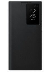 Samsung Galaxy S22 Ultra Clear View orginalus dėklas ant telefono