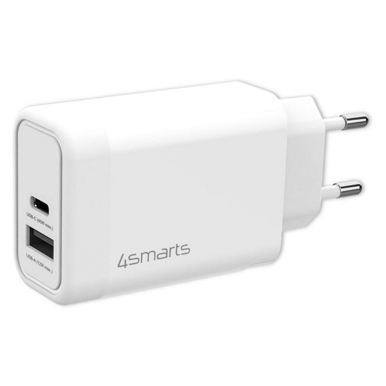 4SMARTS VoltPlug 45W GaN USB-C į USB-C tinklo įkroviklis