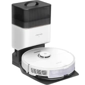 Roborock S8+ baltas robotas siurblys, iš šono
