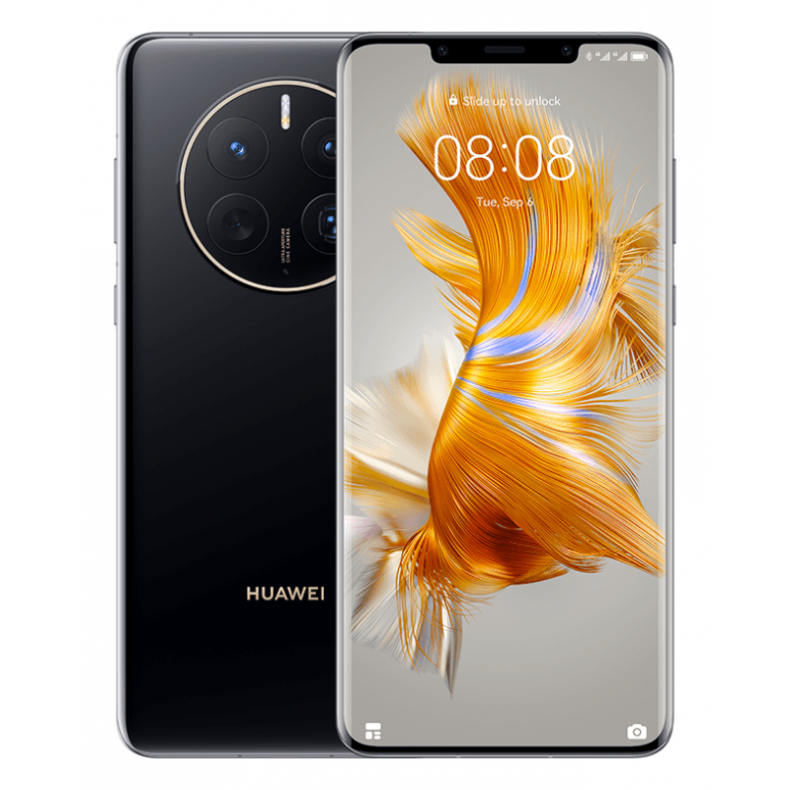 Huawei Mate 50 Pro juoda nugarele dviguba nuotrauka
