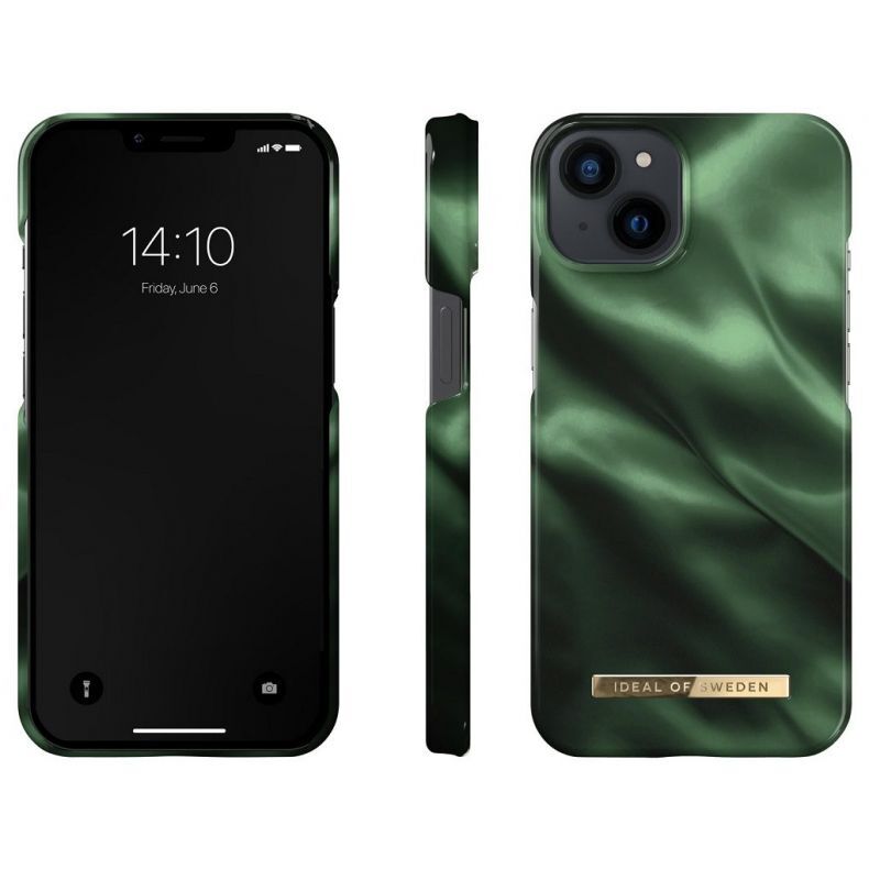 IDEAL OF SWEDEN dėklas iPhone 13 Emerald Satin