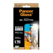 Panzerglass iPhone 17 Pro Max anti-reflective armor stikliukas, skaidri, 1 nuotrauka