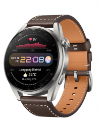 Huawei Watch 3 Pro sidabrinis