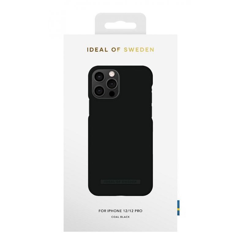 Ideal of Sweden Iphone 12- 12 pro seamless case black color with packing