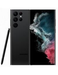  Samsung Galaxy S22 ultra 256GB_priekis_nugarele_juoda spalva