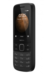 Nokia 225 dual sim juodas iš priekio