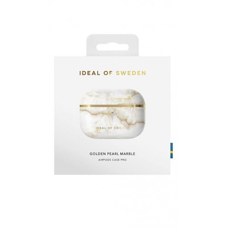 IDEAL OF SWEDEN AirPods Pro dėklas Golden Pearl Marble