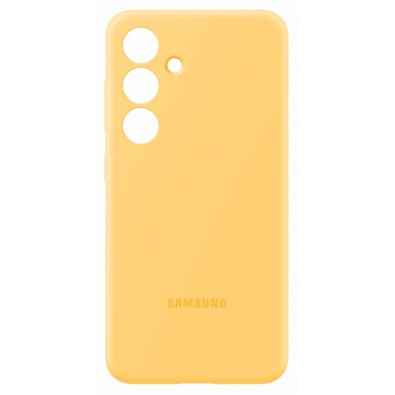 SAMSUNG Galaxy S24+ silikoninis dėklas geltonas