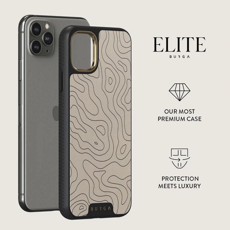 BURGA Elite Gold dėklas iPhone 11 Pro Wild Terrain