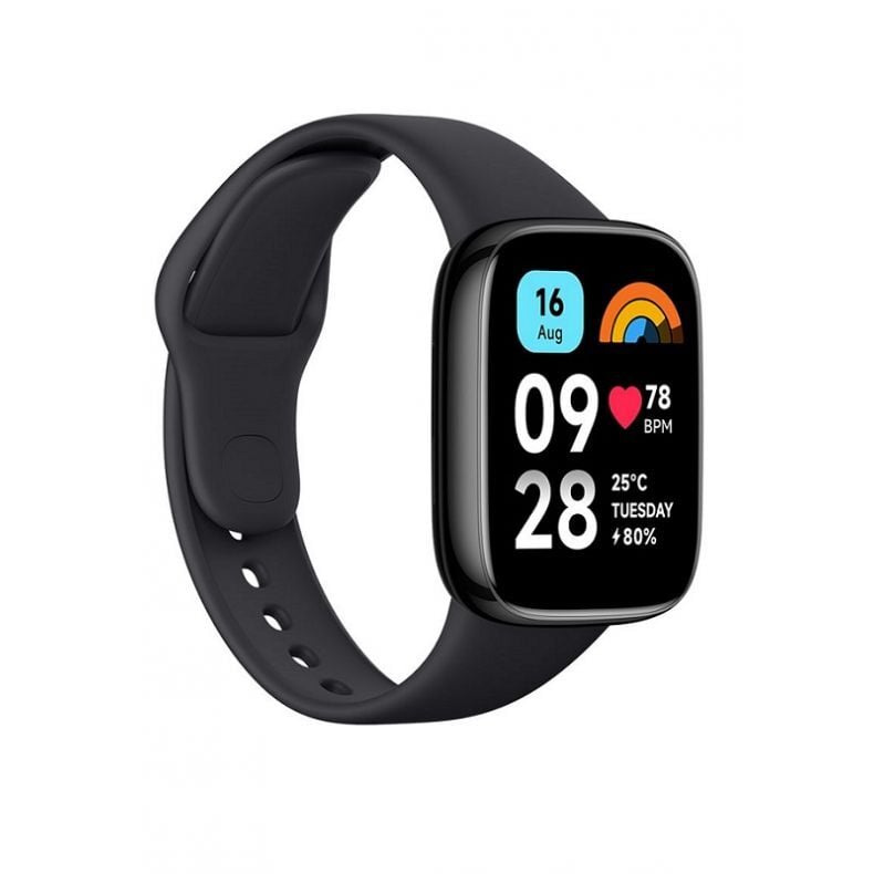 Xiaomi Watch 3 Active juodos spalvos 2 nuotrauka