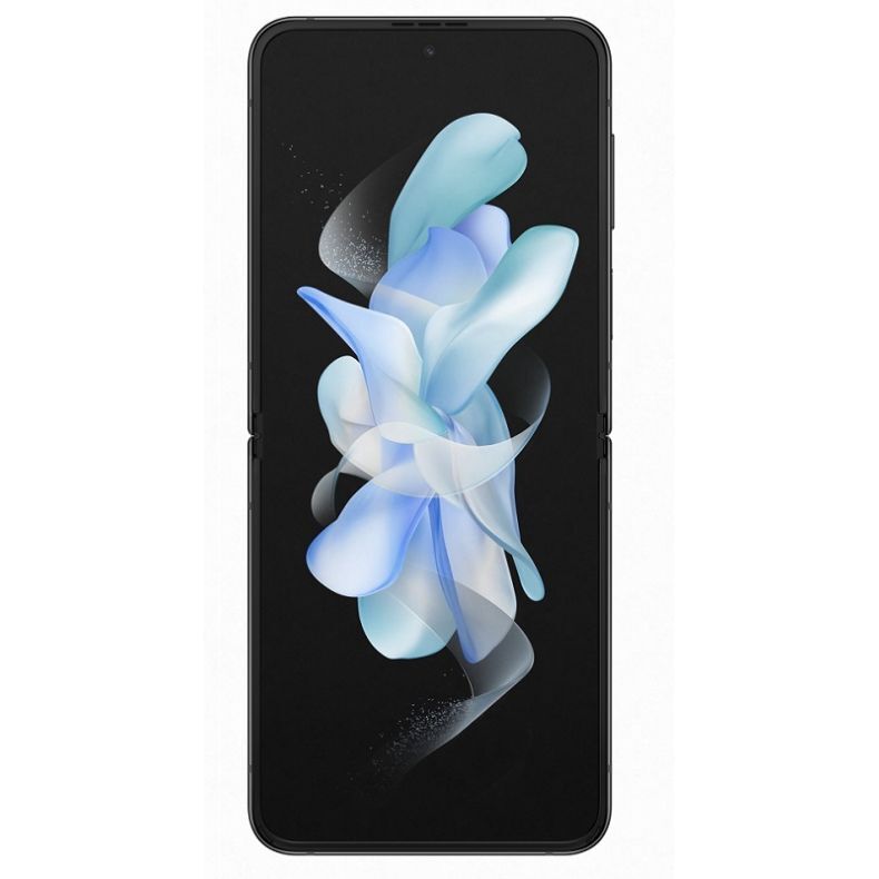 Samsung Z Flip4 is priekio atlenktas grafito spalva