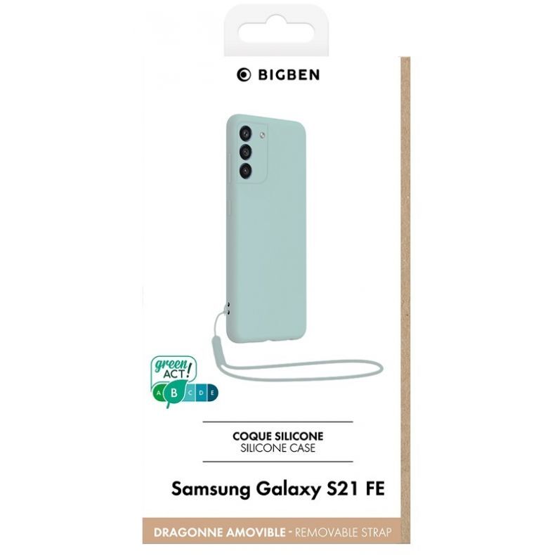 Samsung Galaxy S21 FE dėklas ant telefono nugarėlės